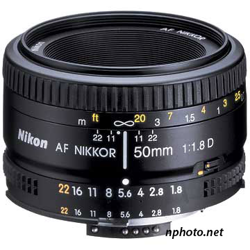 尼康 Nikkor 50mm f/1.8D AF