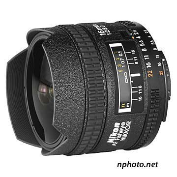 尼康 Nikkor 16mm f/2.8D AF Fisheye