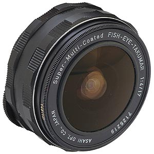 宾得 Pentax 17mm f/4 smc Fish-Eye-Takumar