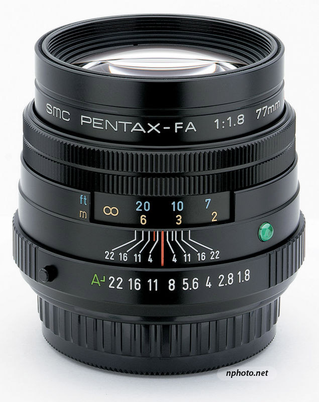 宾得 Pentax smc P-FA 77mm f/1.8 Limited