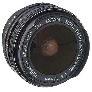 宾得 Pentax smc 17mm f/4 Fish-Eye